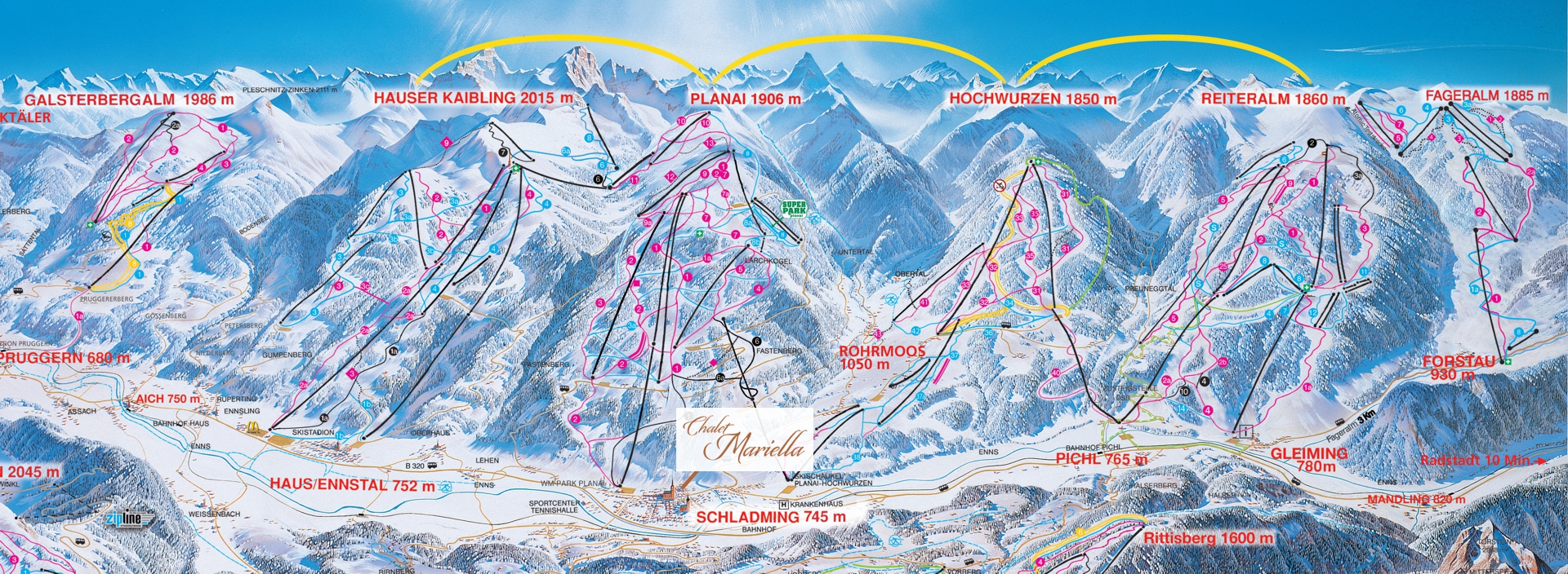 4-Berge Skischaukel